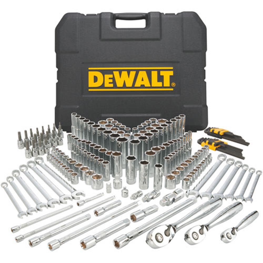

DEWALT Mechanics Tool Set 204pc