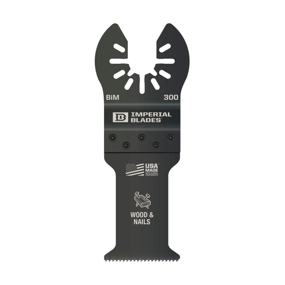 

Imperial Blades One Fit 1 1/4" Standard Wood & Nails Blade 1pc