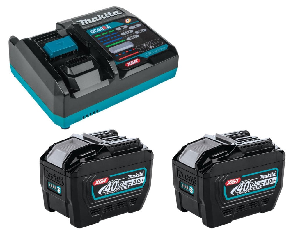 Makita 80V max XGT Battery and Charger Starter Pack 8Ah BL4080FDC2