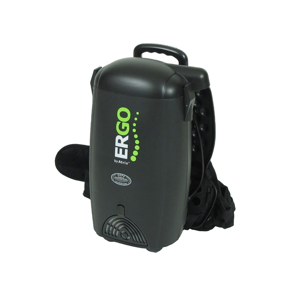 Atrix Black Ergo Backpack HEPA Vacuum Cleaner