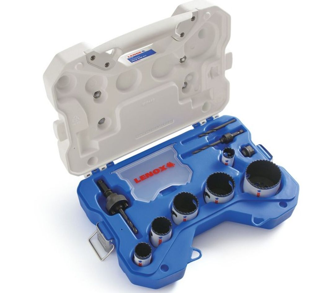 LENOX Bi-Metall Lochsägen-Set Elektriker 17-tlg. 16, 19, 22, 25, 29, 32, 35, 38, 44, 51, 68, 76mm