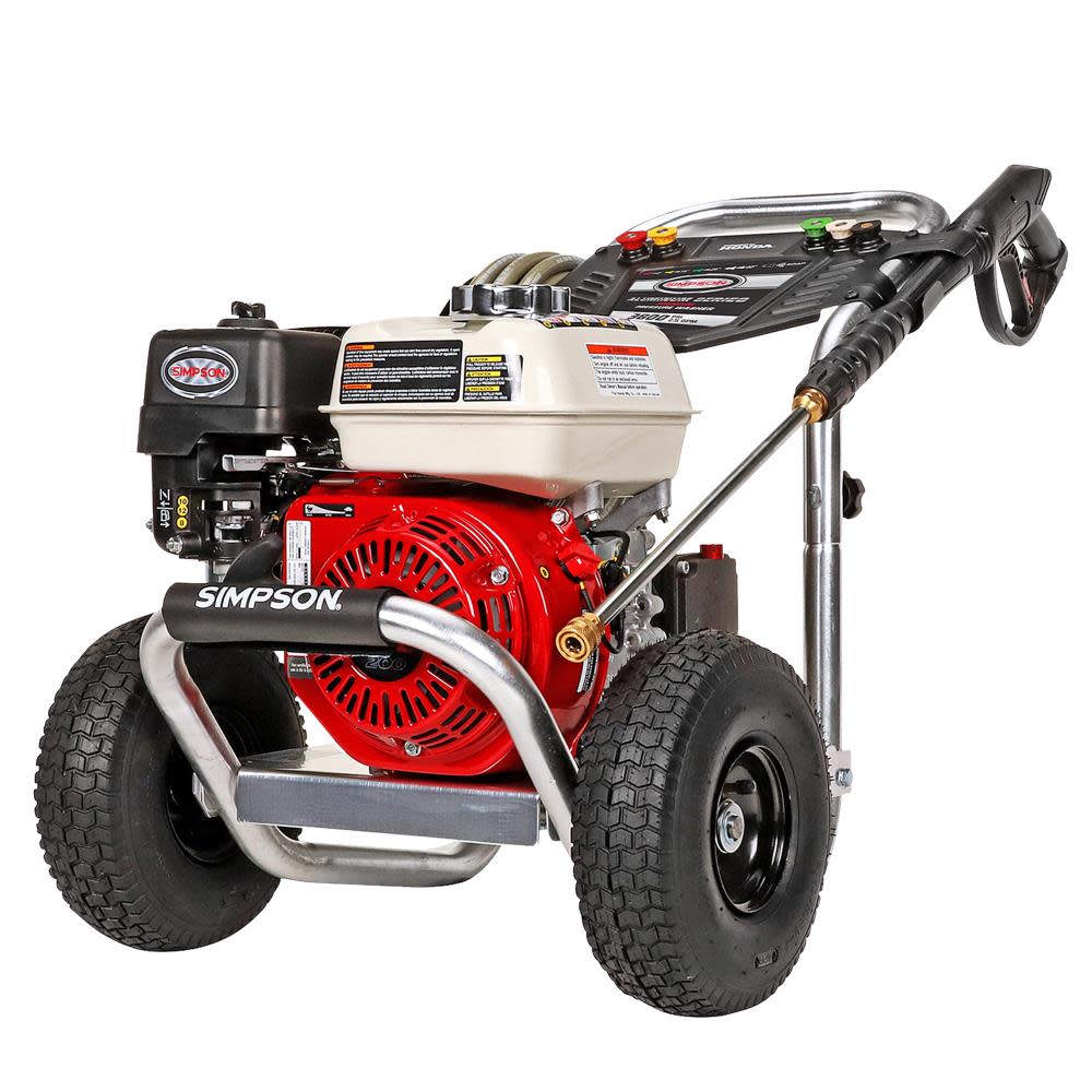 

Simpson Professional Pressure Washer Cold Water Gas GX200 with AAA Triplex Plunger Pump