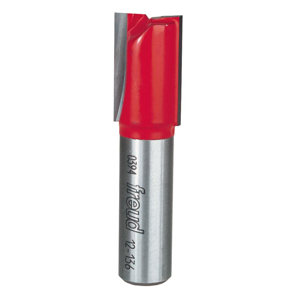 

Freud 5/8 In. (Dia.) Double Flute Straight Bit with 1/2 In. Shank