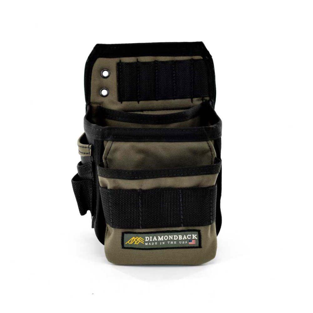 Diamondback Toolbelts Ranger Green Left Side Flux Tool Pouch DB226GR