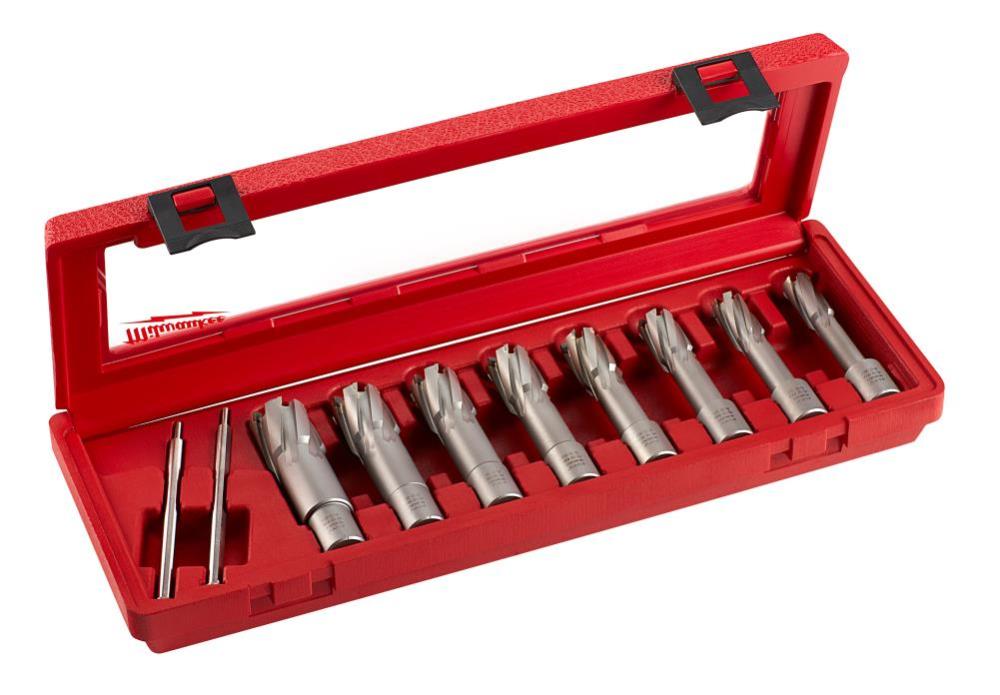 Milwaukee 8 Piece 2 in. TCT Annular Cutter Set