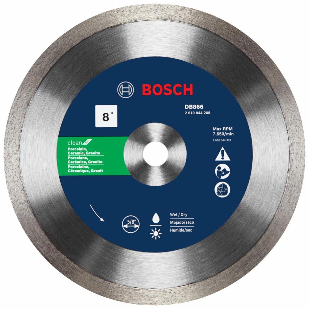 

Bosch 8 In. Rapido Premium Continuous Rim Diamond Blade for Porcelain Tile