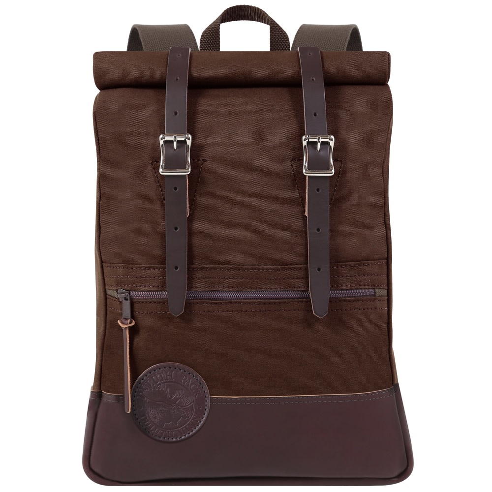 Duluth Pack Deluxe Roll-Top Scout Backpack – Brown