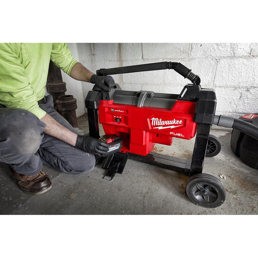 Milwaukee M18 FUEL Sewer Sectional Machine with Cable Drive 1 1 4 in. Cable Kit 2871A 22 Acme Tools