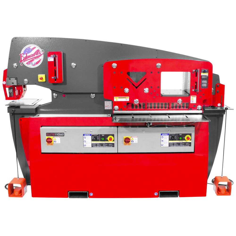 

Edwards 65/110 Ton Elite Dual Operator Ironworker