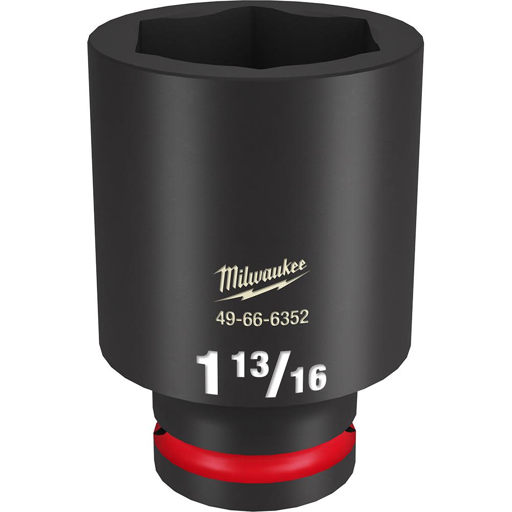 

Milwaukee Impact Socket 3/4" Drive 1 13/16" Deep 6 Point