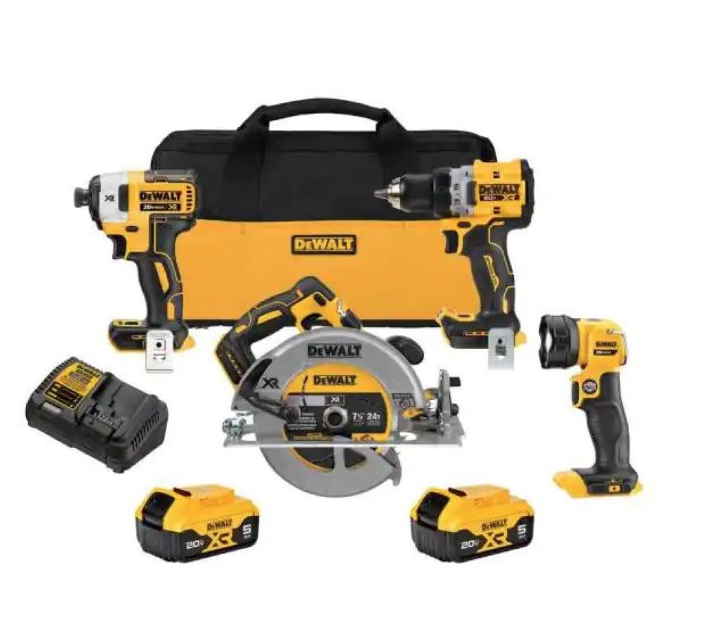 Dewalt 6 tool new arrivals xr combo kit