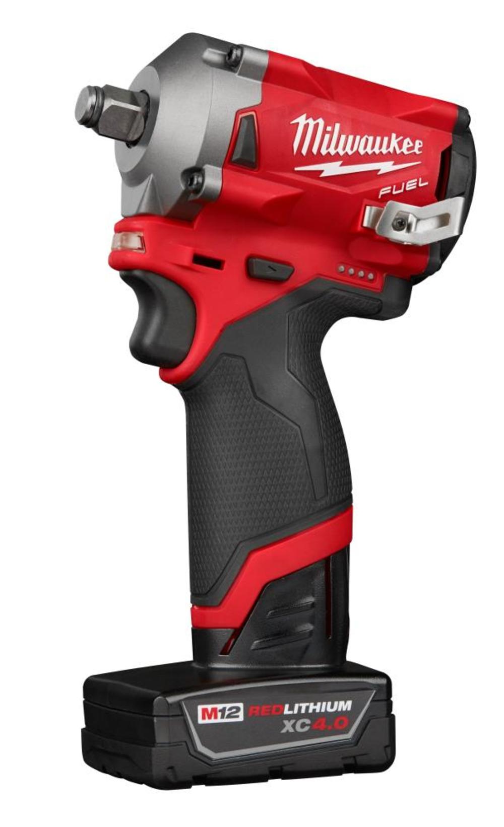 Milwaukee M12 FUEL Stubby 1 2 in. Impact Wrench Kit 2555 22 Acme Tools