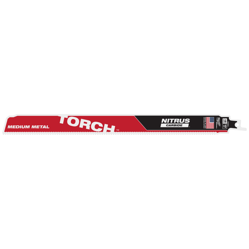 Milwaukee 12 Inch 10TPI TORCH Nitrus Carbide Reciprocating Saw Blade