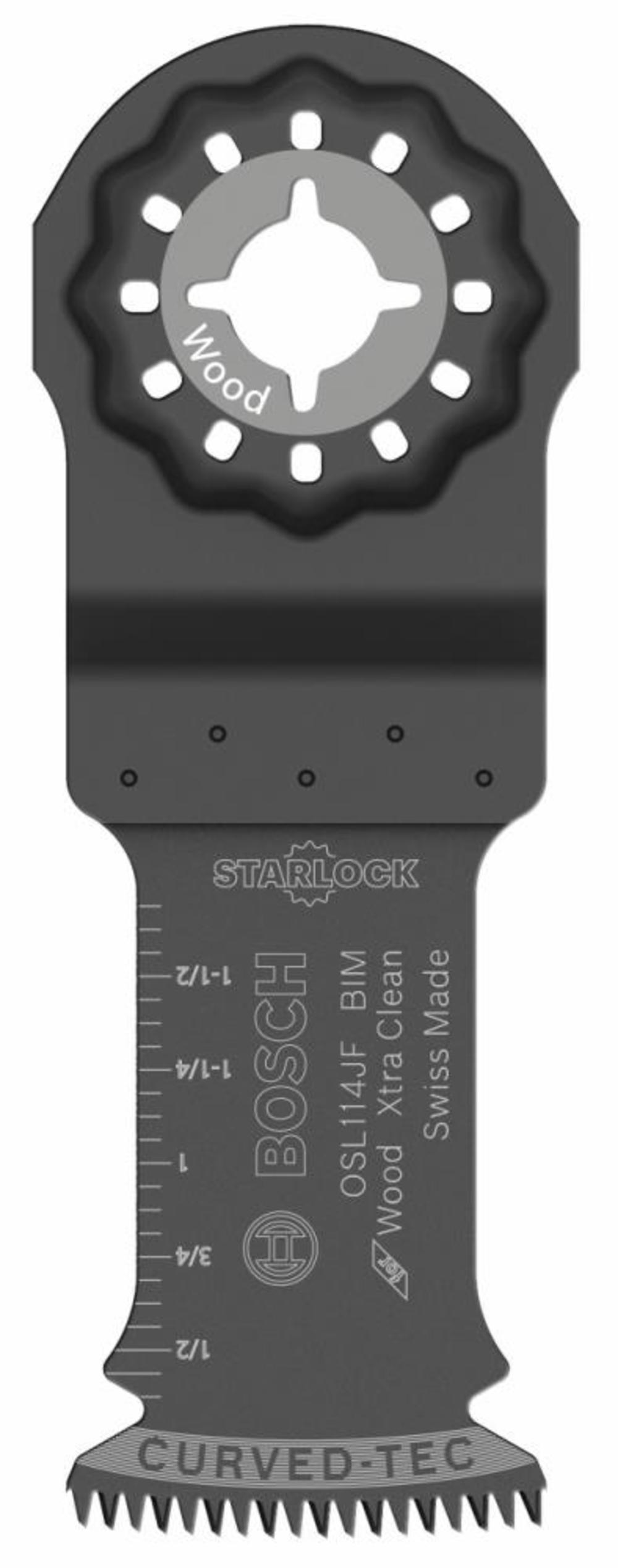 

Bosch 1-1/4 In. Starlock Oscillating Multi Tool Bi-Metal Xtra-clean Clean Plunge Cut Blade