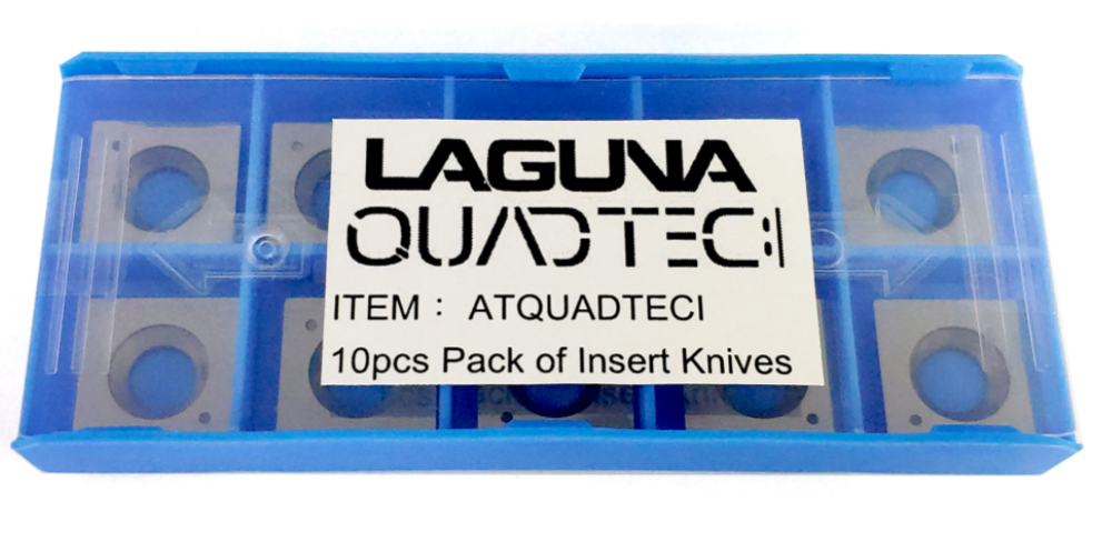 

Laguna Tools QUADTEC I Carbide Insert Knives 4 Sided 10pk
