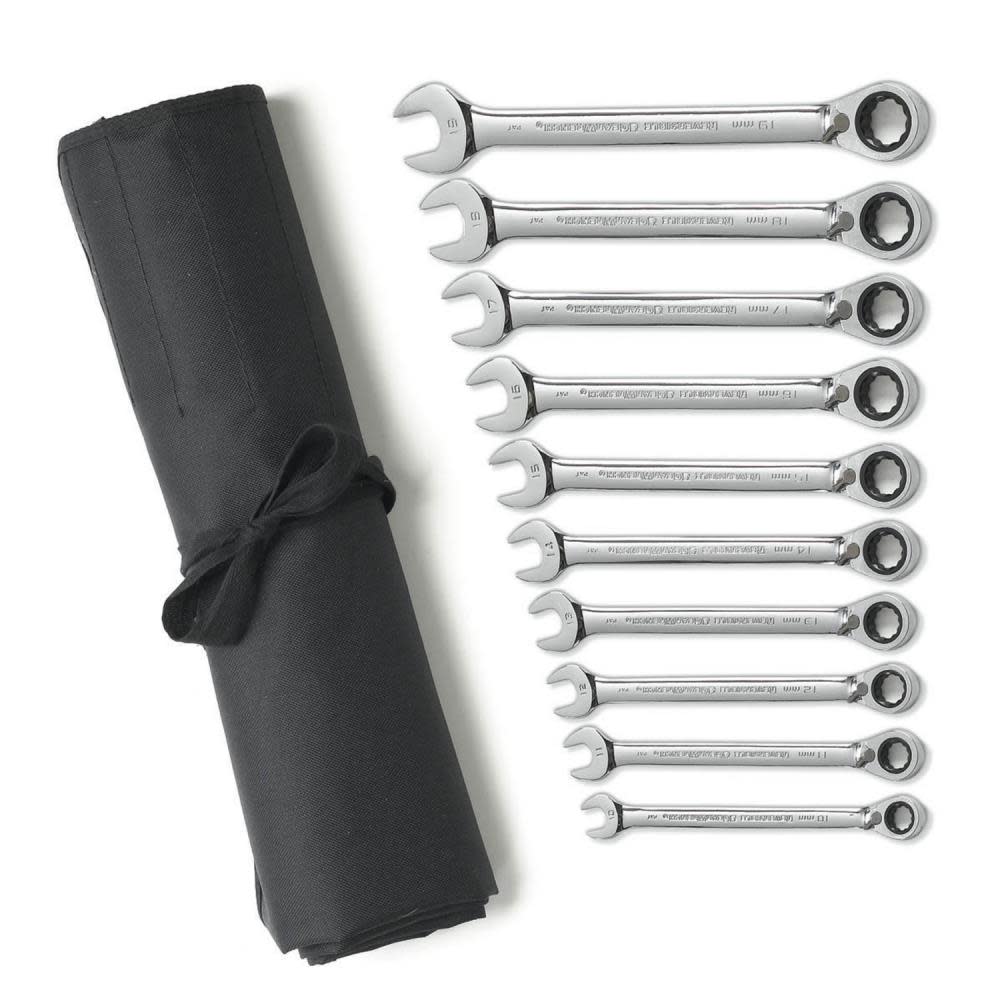 

GEARWRENCH 12 Point Combination Metric Wrench 10pc