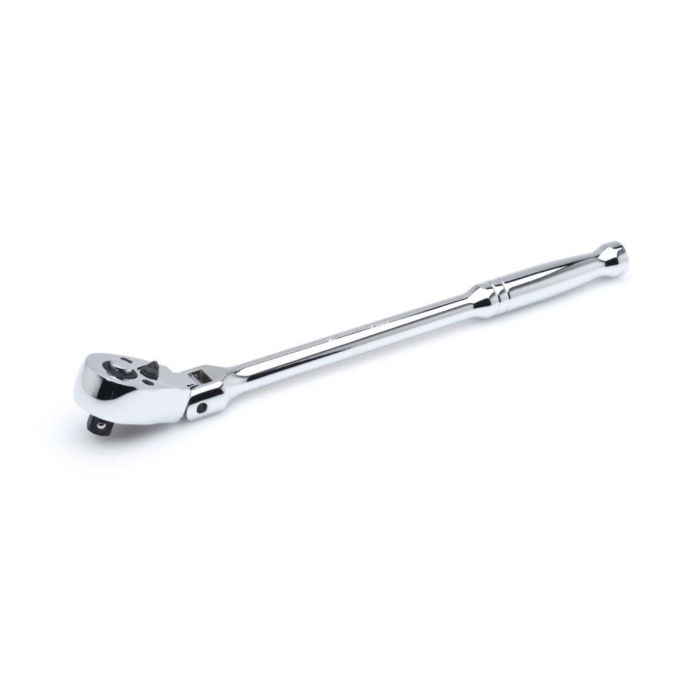 

Crescent 3/8" Drive 72 Tooth Quick Release Flex Head Teardrop Ratchet 11-1/4 In.