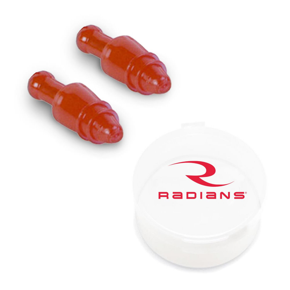 

Radians Uncorded jelly plugs with case