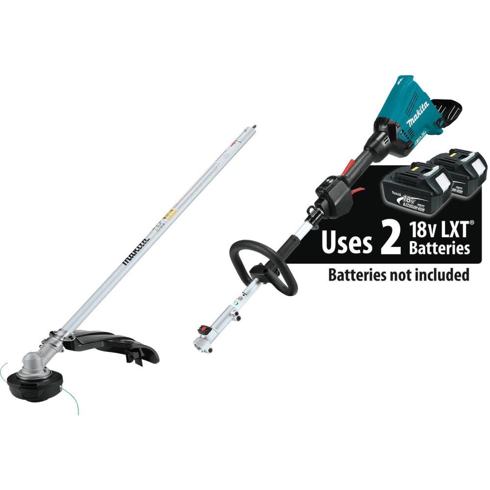

Makita 18V X2 (36V) LXT Power Head with String Trimmer Attachment Lithium Ion Brushless Cordless Couple Shaft Bare Tool