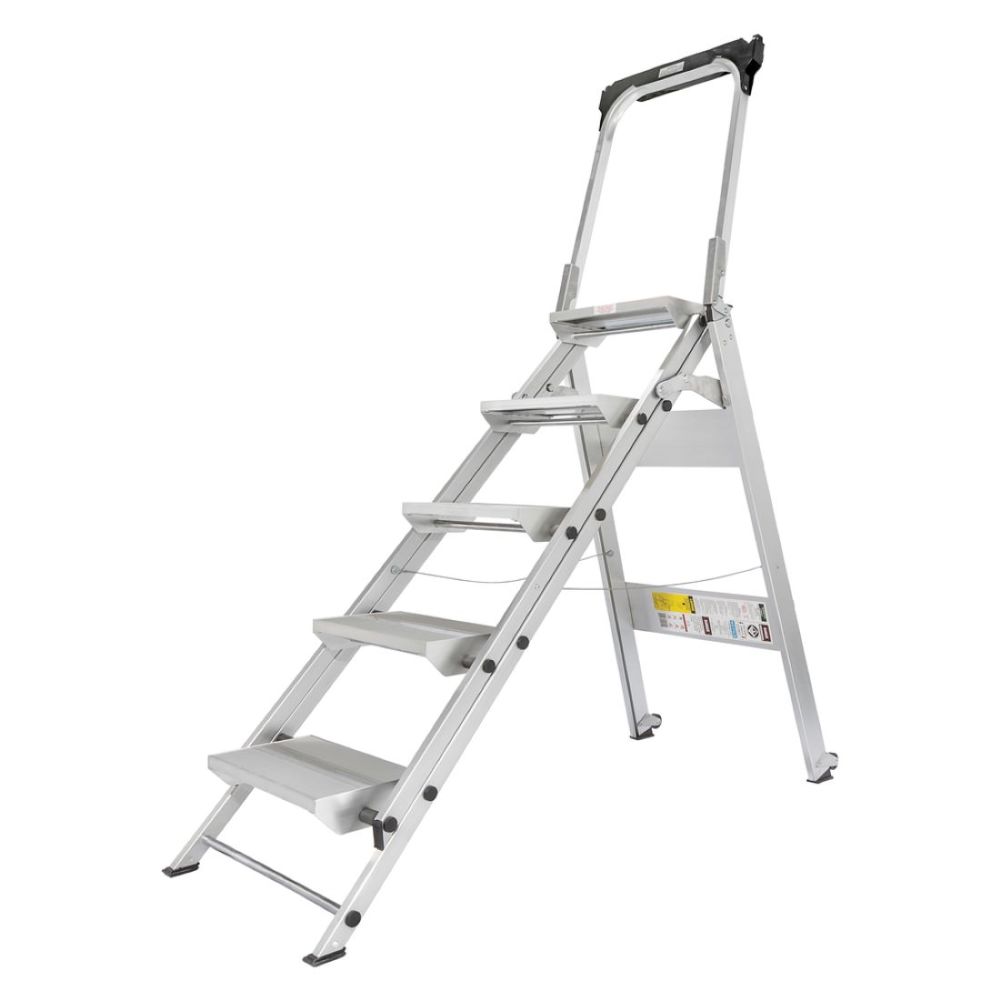 

Xtend and Climb 4 Ft Step Ladder Aluminum 375Lb Type IAA