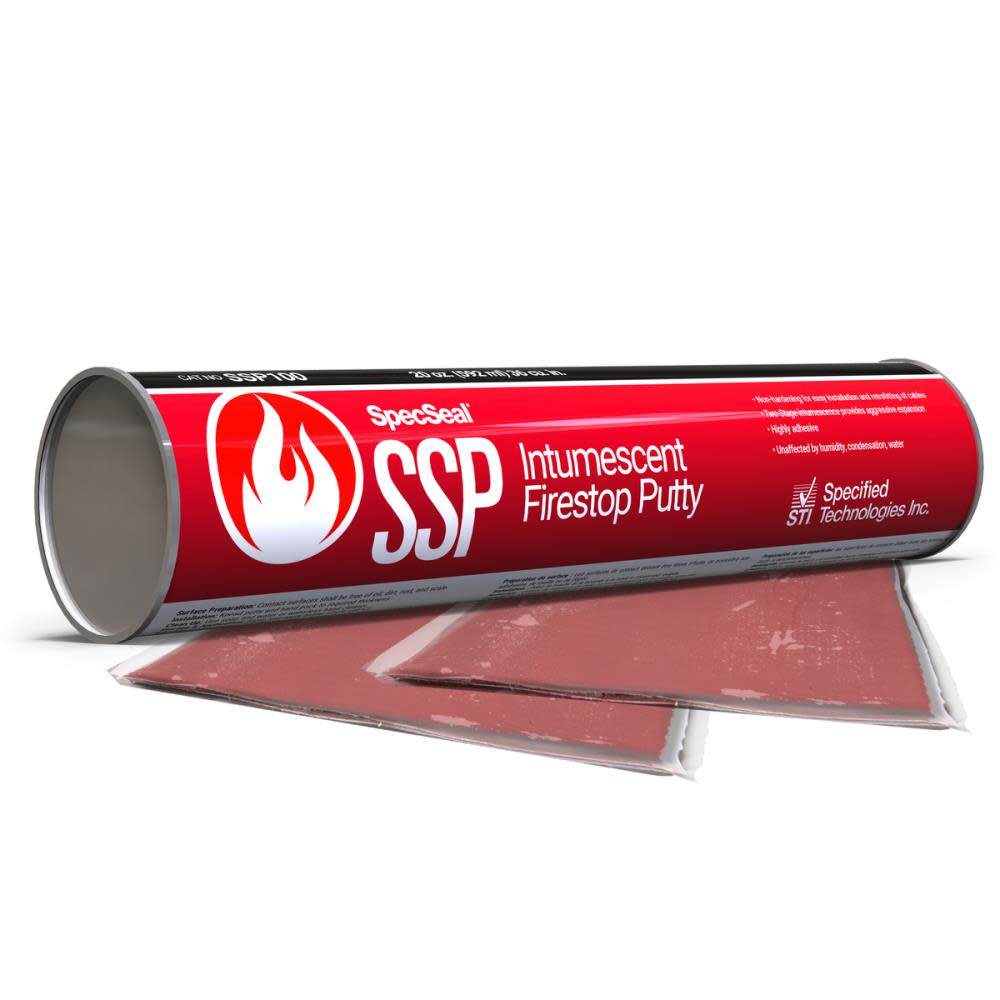 Specified Technologies Inc SpecSeal SSP Firestop Putty SSP100 from