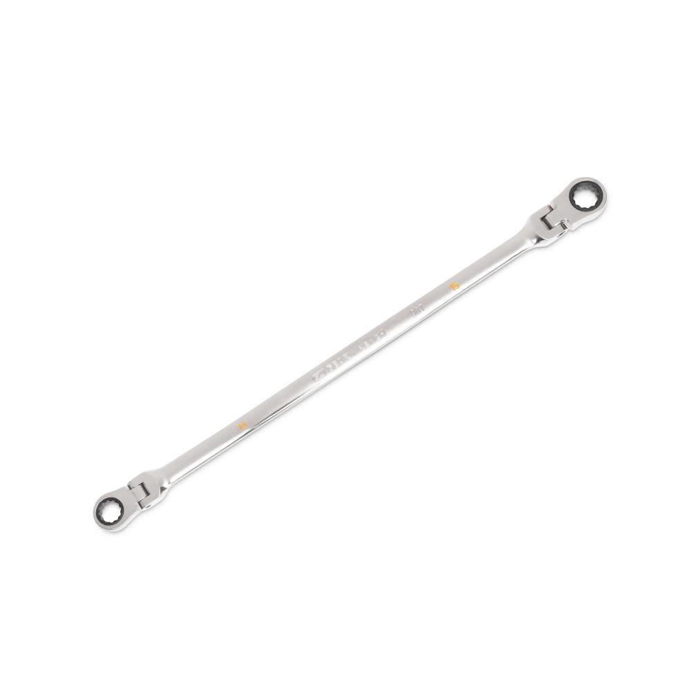 GEARWRENCH Ratcheting Wrench 90 Tooth 12 Point GearBox Double Flex 13x15mm