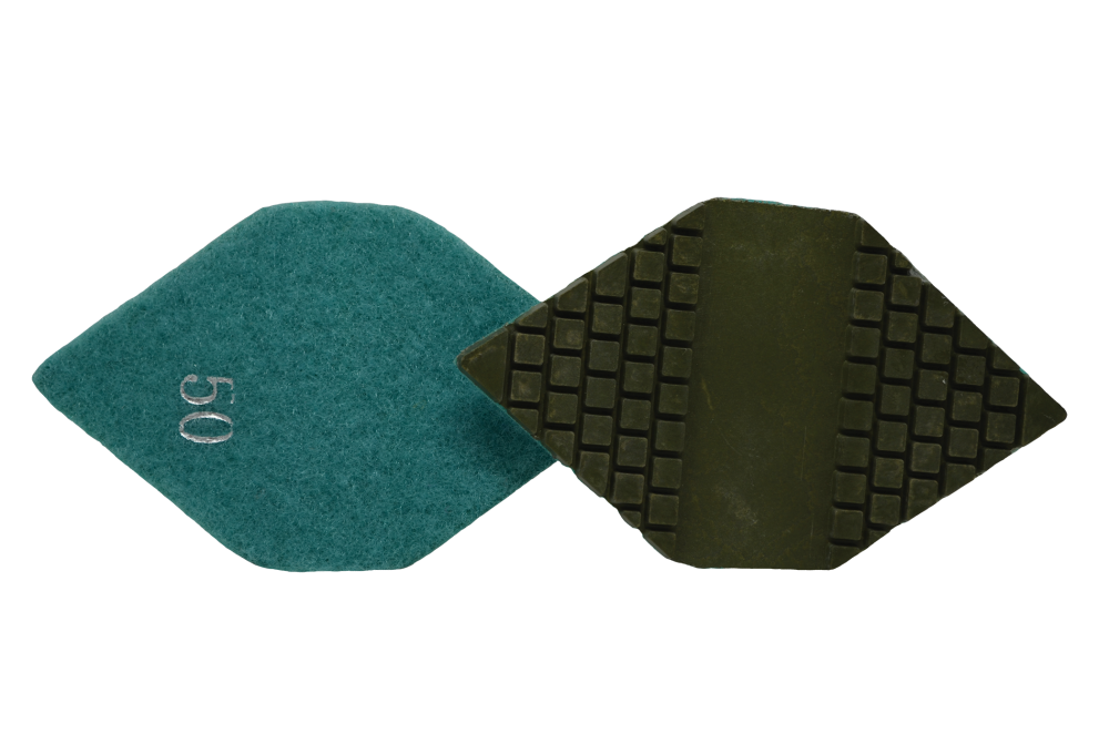 

National Flooring Equipment Diamond Corner Resin Tooling Attachments - 50 Grit