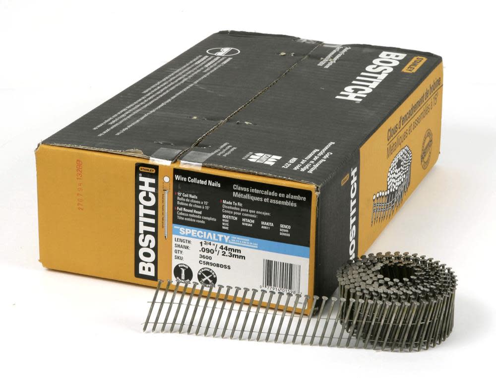

Bostitch 3600-Count 1.75-in Siding Pneumatic Nails