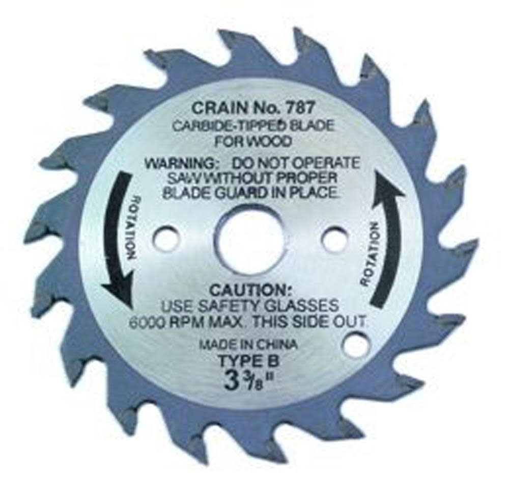 

Crain Carbide Tip Blade