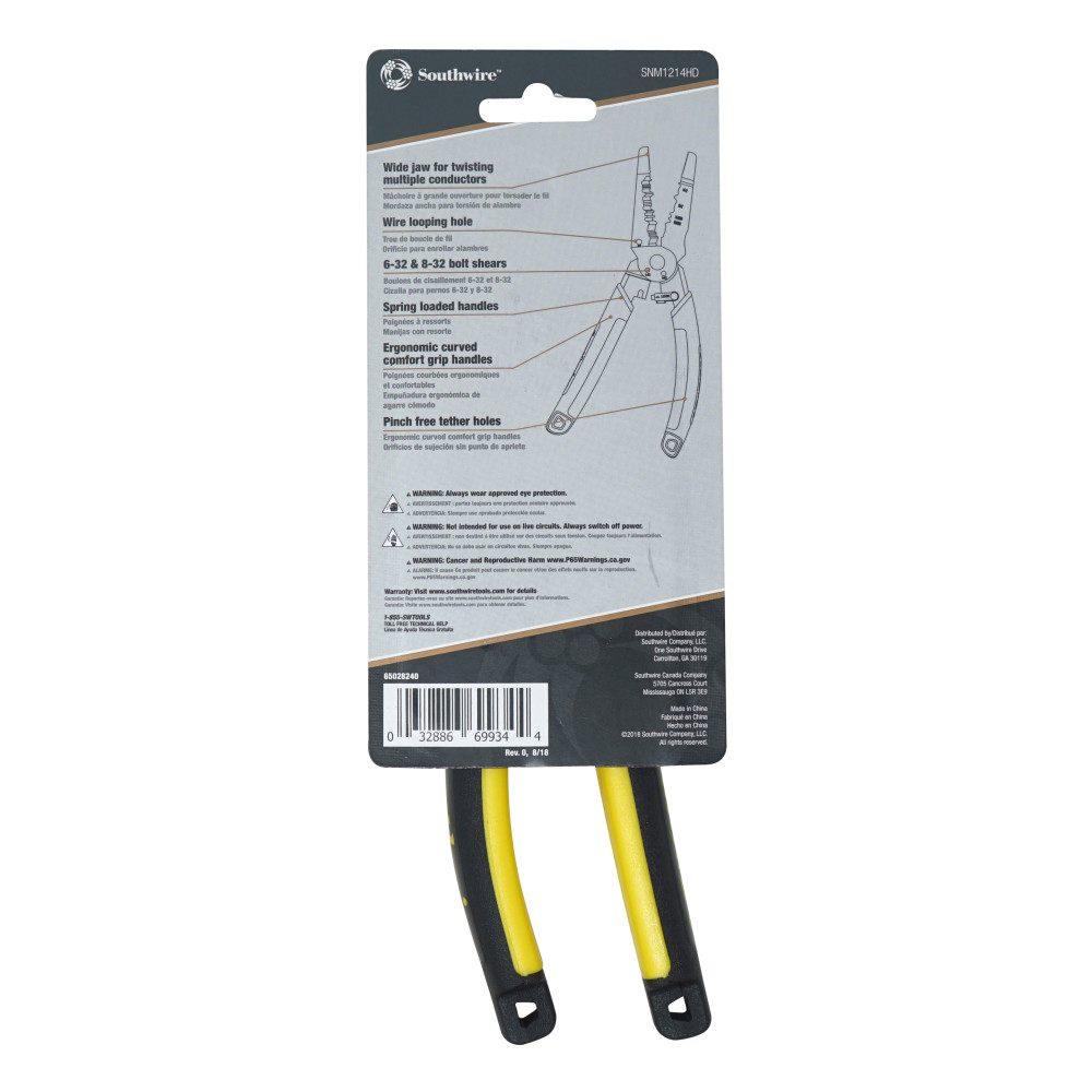 Southwire Forged 12/2 14/2 Romex Stripper SNM1214HD - Acme Tools