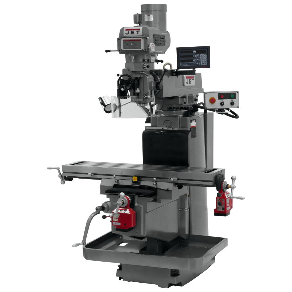 

JET JTM-1254VS DP700 3X-Q X Y PFD Vertical Milling Machine