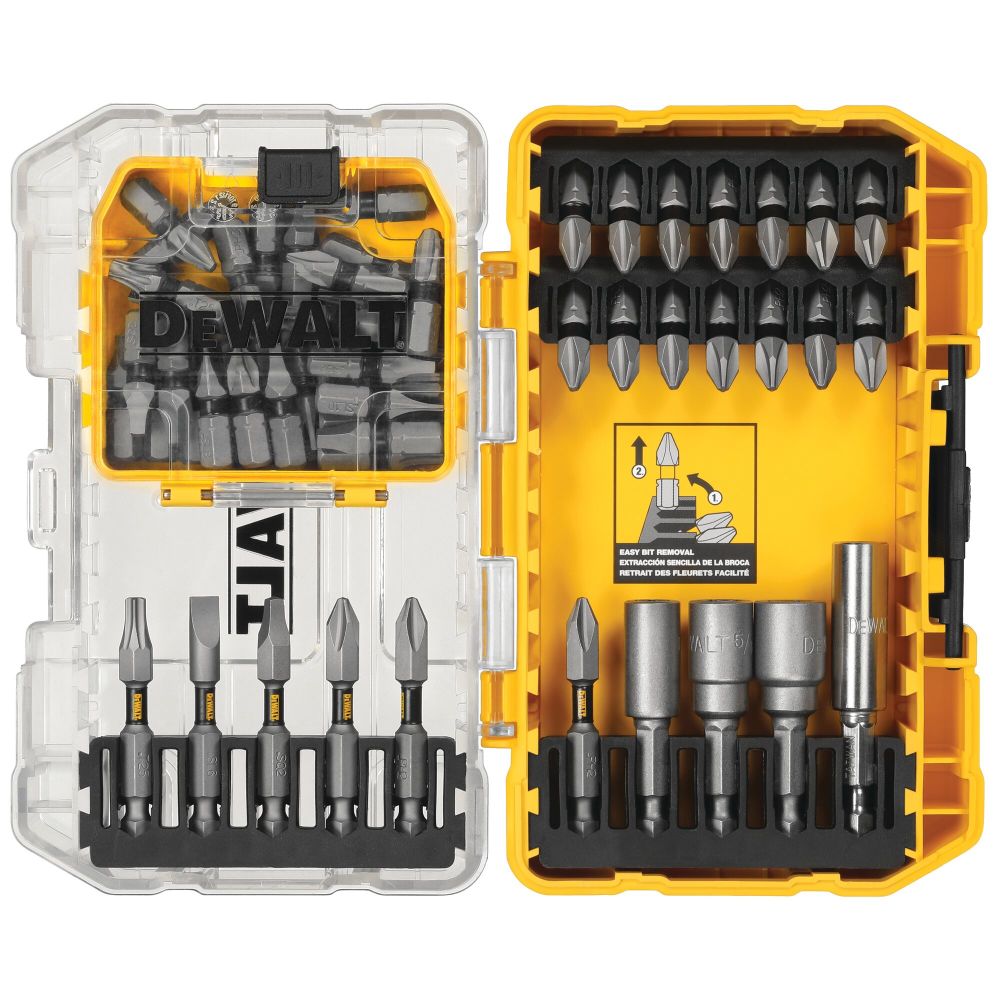 DEWALT 55Pc Tough Grip 2.0 Screwdriving Bit Set DWA55SET - Acme Tools