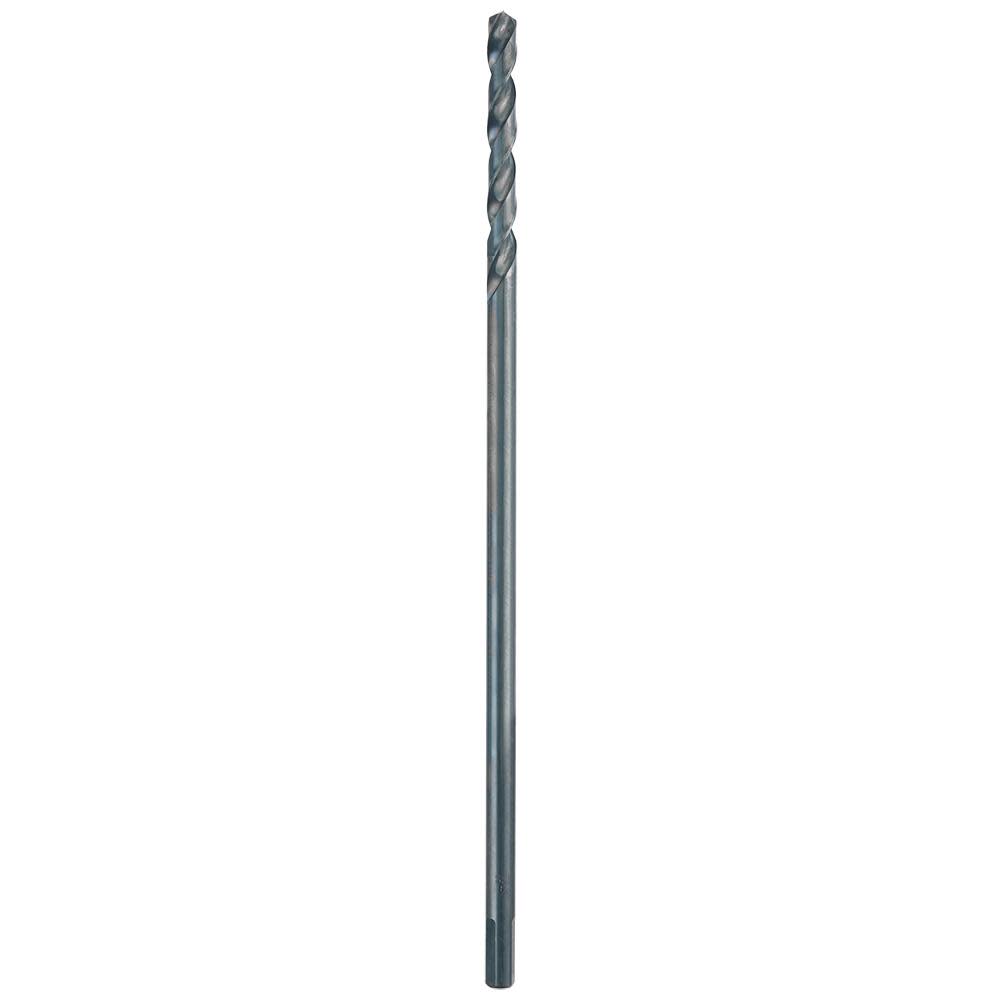 Milwaukee 3/8 in. Aircraft Length Black Oxide Drill Bit