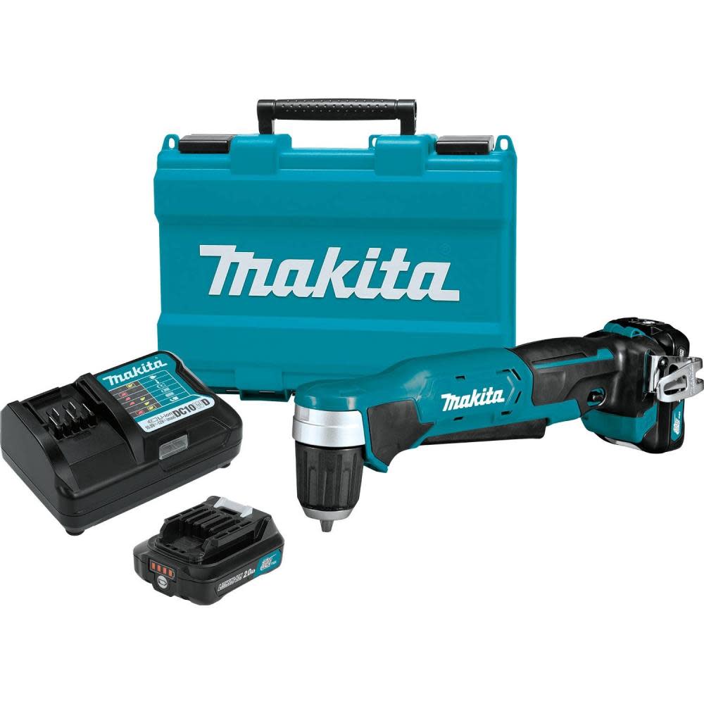 

Makita 12V Max CXT Lithium-Ion Cordless 3/8 In. Right Angle Drill Kit (2.0Ah)