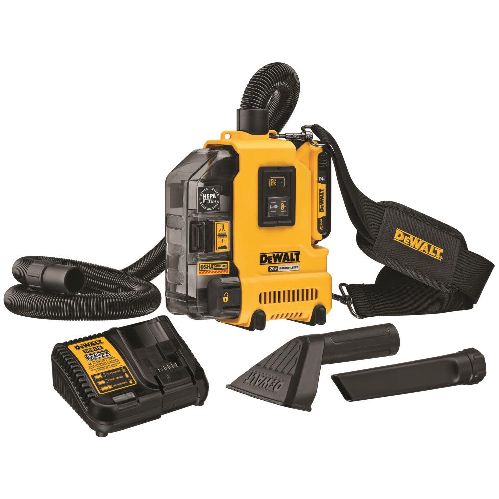 

DEWALT 20V MAX* Brushless Universal Dust Extractor Kit