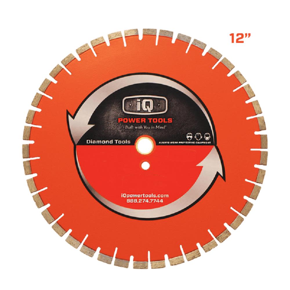 

iQ Power Tools 12 In. Platinum Segmented Blade