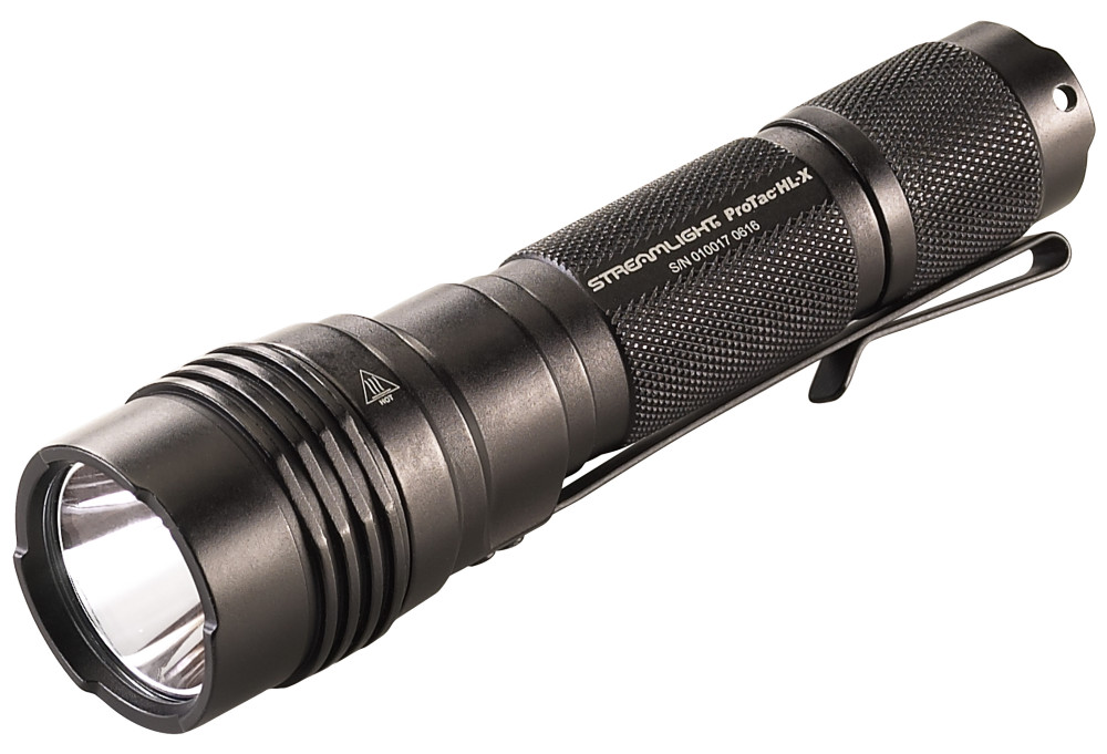 Streamlight ProTac HL-X Black Multi-Fuel Tactical Flashlight