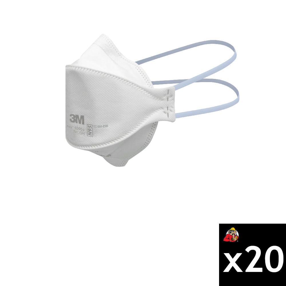 3M Aura 9205+ N95 Particulate Respirator 20 Pieces