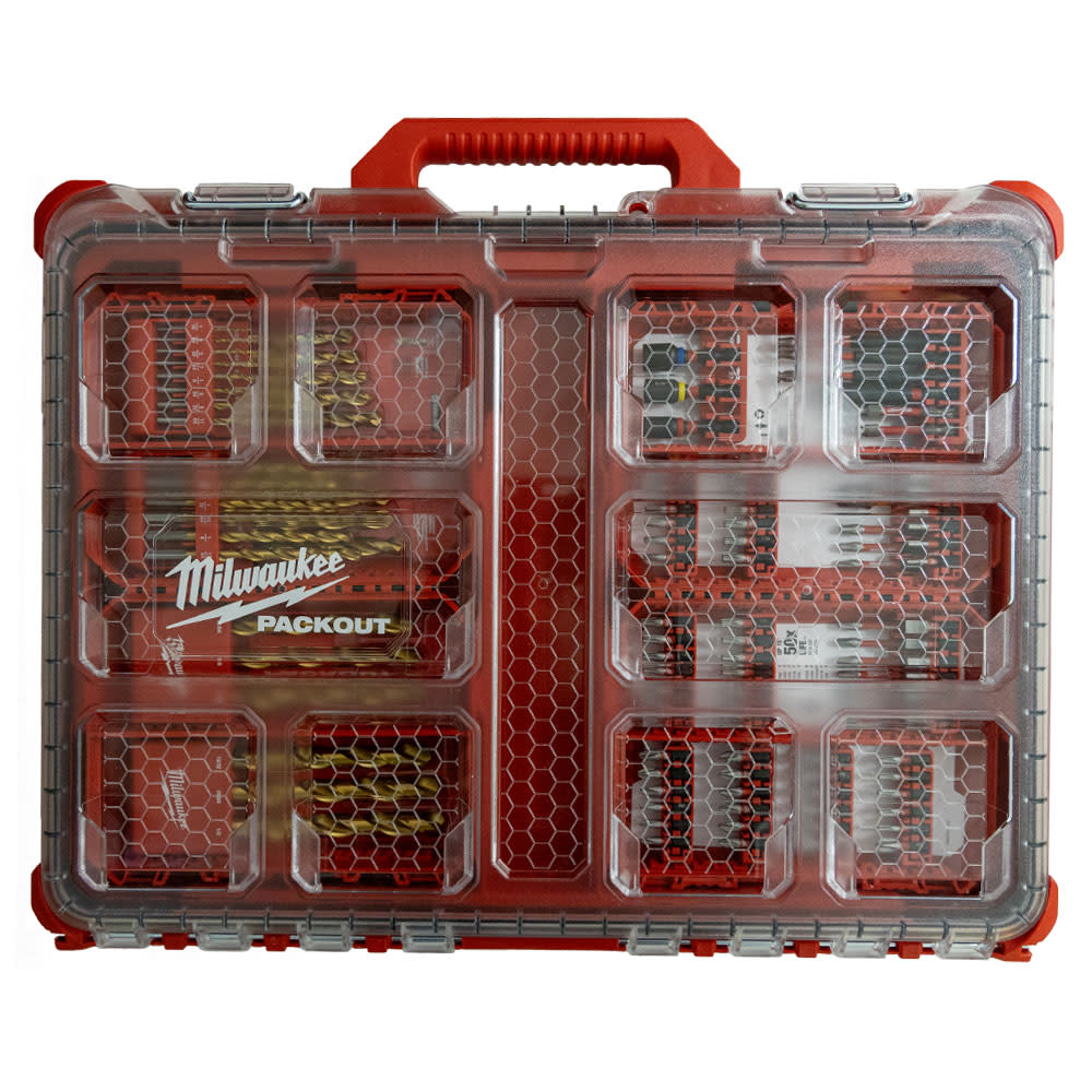 Milwaukee Packout Titanium Drill and Drive Set 109pc 48-22
