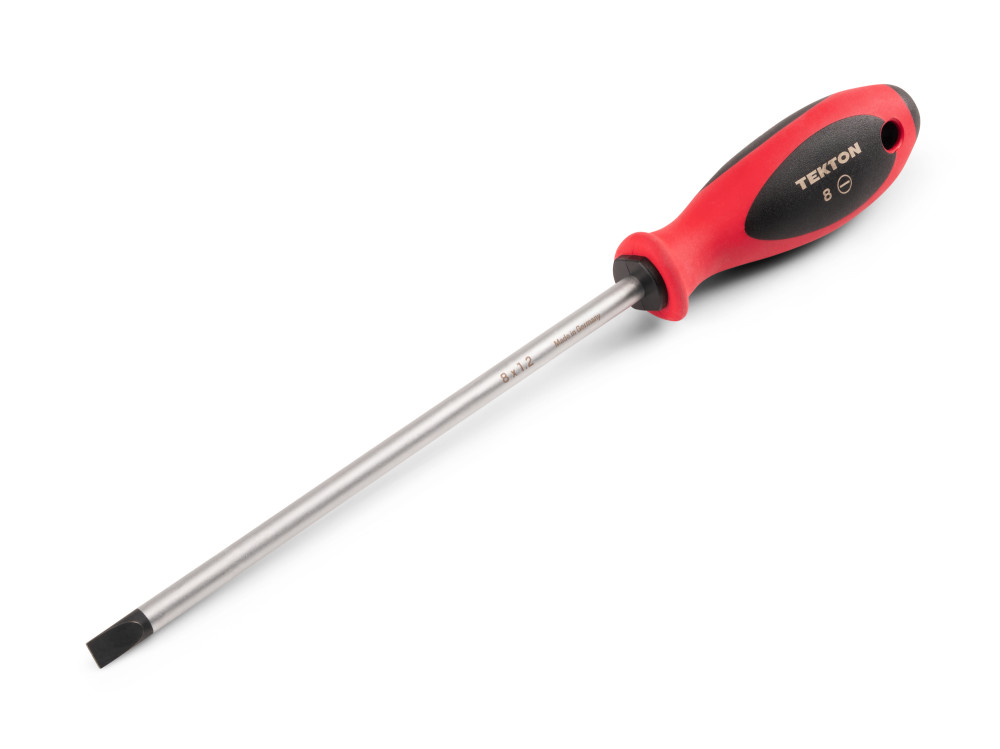 Tekton 8 mm Slotted Screwdriver 8 Inch Shank DWS01416 - Acme Tools