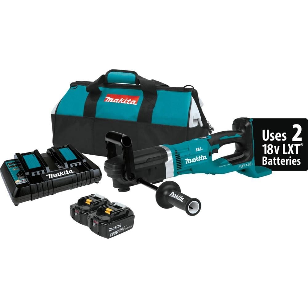 View Makita 18V X2 (36V) LXT 7/16in Hex Right Angle Drill Brushless Kit