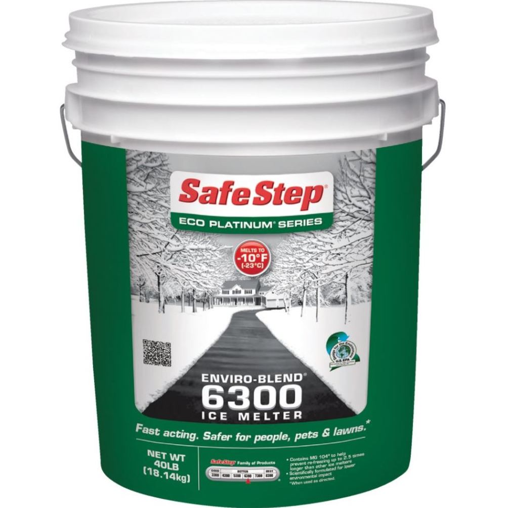 

Safe Step 6300 Enviro Blend Ice Melt 40lb 5 Gallon
