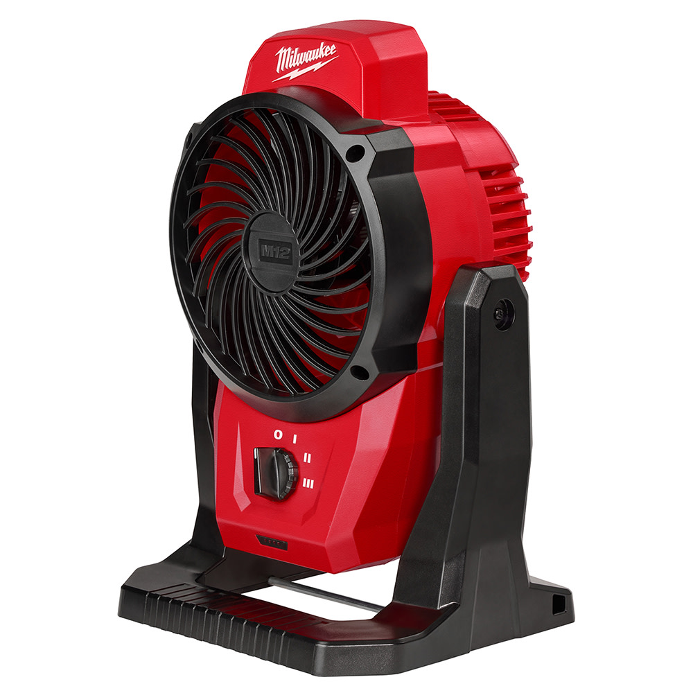 Portable Fans Bare Tool Milwaukee M18 Portable Jobsite Fan w/ AC