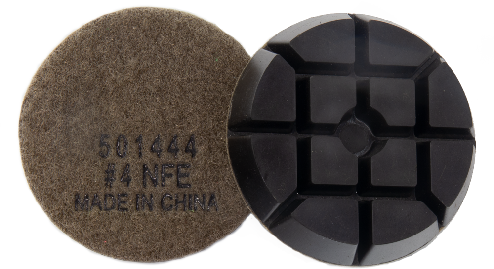 

National Flooring Equipment Resin Bond Metal Grinding Disks - 100-200 Grit 6mm