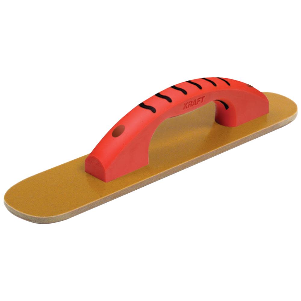 

Kraft Tool Co 18" x 3 1/2" Round End Laminated Canvas Resin Hand Float