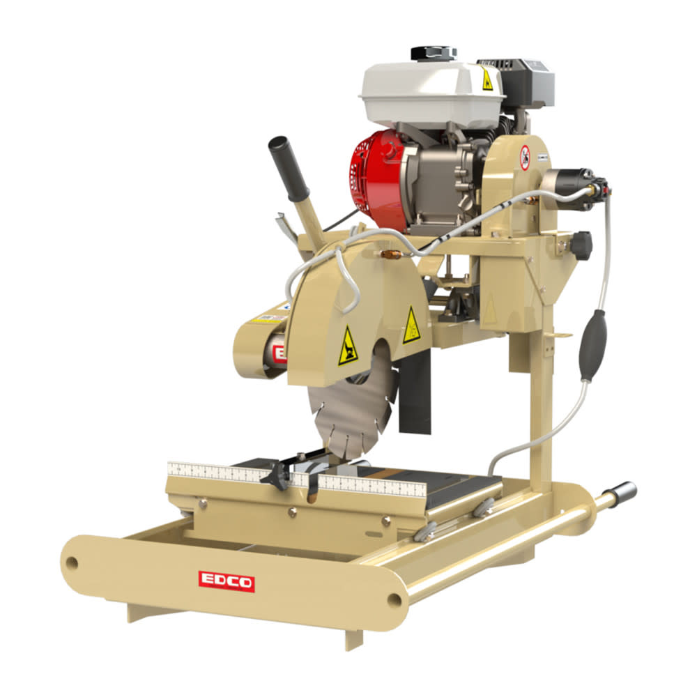 

Edco 5.5HP Gas 14" Masonry Saw Only