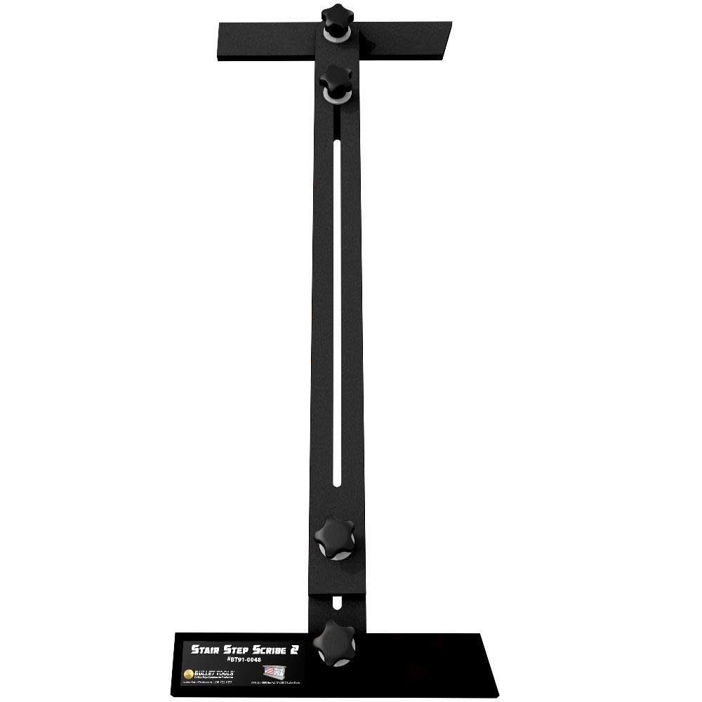 

Bullet by MARSHALLTOWN Stair Step Scribe 2 Stair Installation Template for Easy Floor Installs