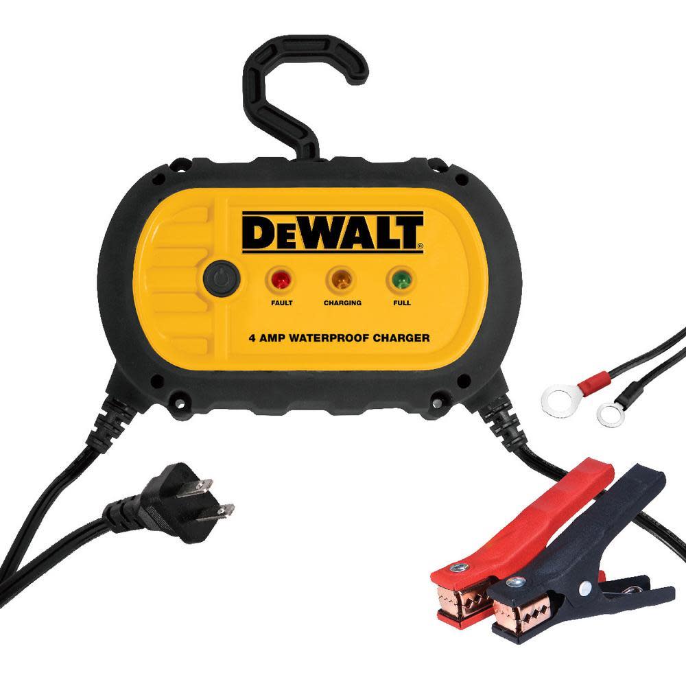 

DEWALT 4 Amp Professional Waterproof Battery Charger