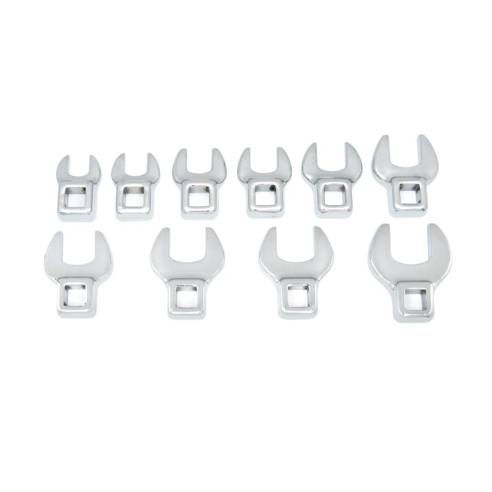 

GEARWRENCH Crowfoot Wrench 10pc Set 3/8" Drive Metric