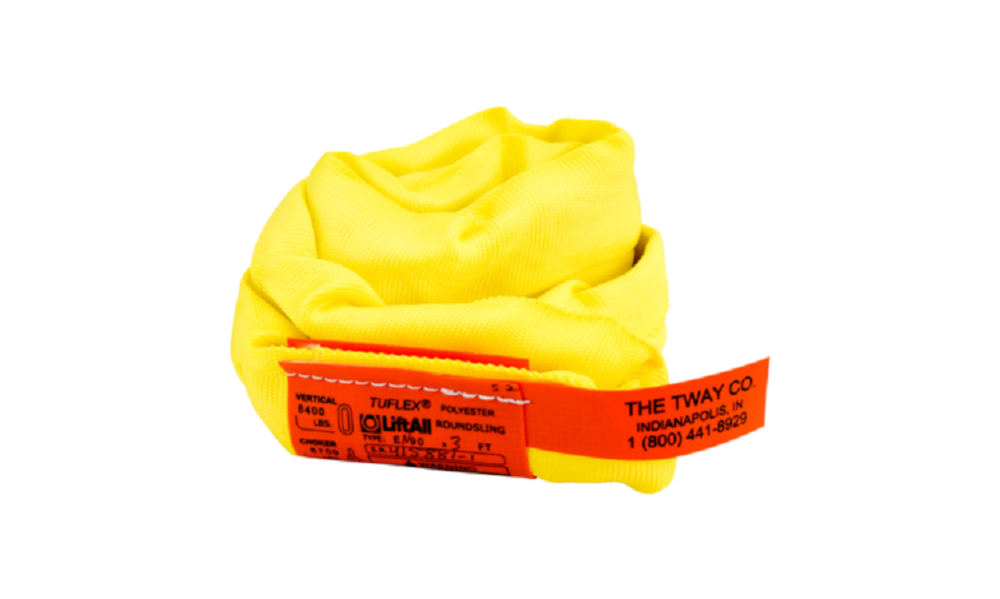 

Lift-All 3 Ft. Yellow Endless Tuflux Poly Roundsling